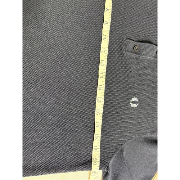 Fred Perry Knitted Tip Polo Shirt in Blue Granite XL Short Sleeve 100% Cotton - Picture 5 of 10